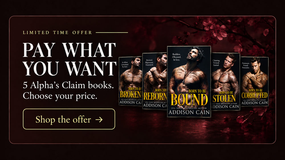Pay what you want. Five Alpha’s Claim books. Choose your price. Shop the offer.